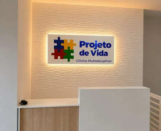 Recepção da Clínica Projeto de Vida