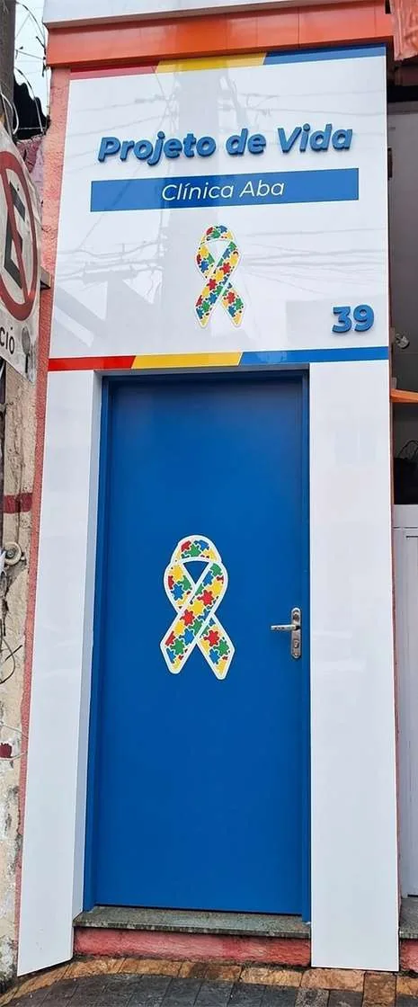 Fachada da Clínica Projeto de Vida